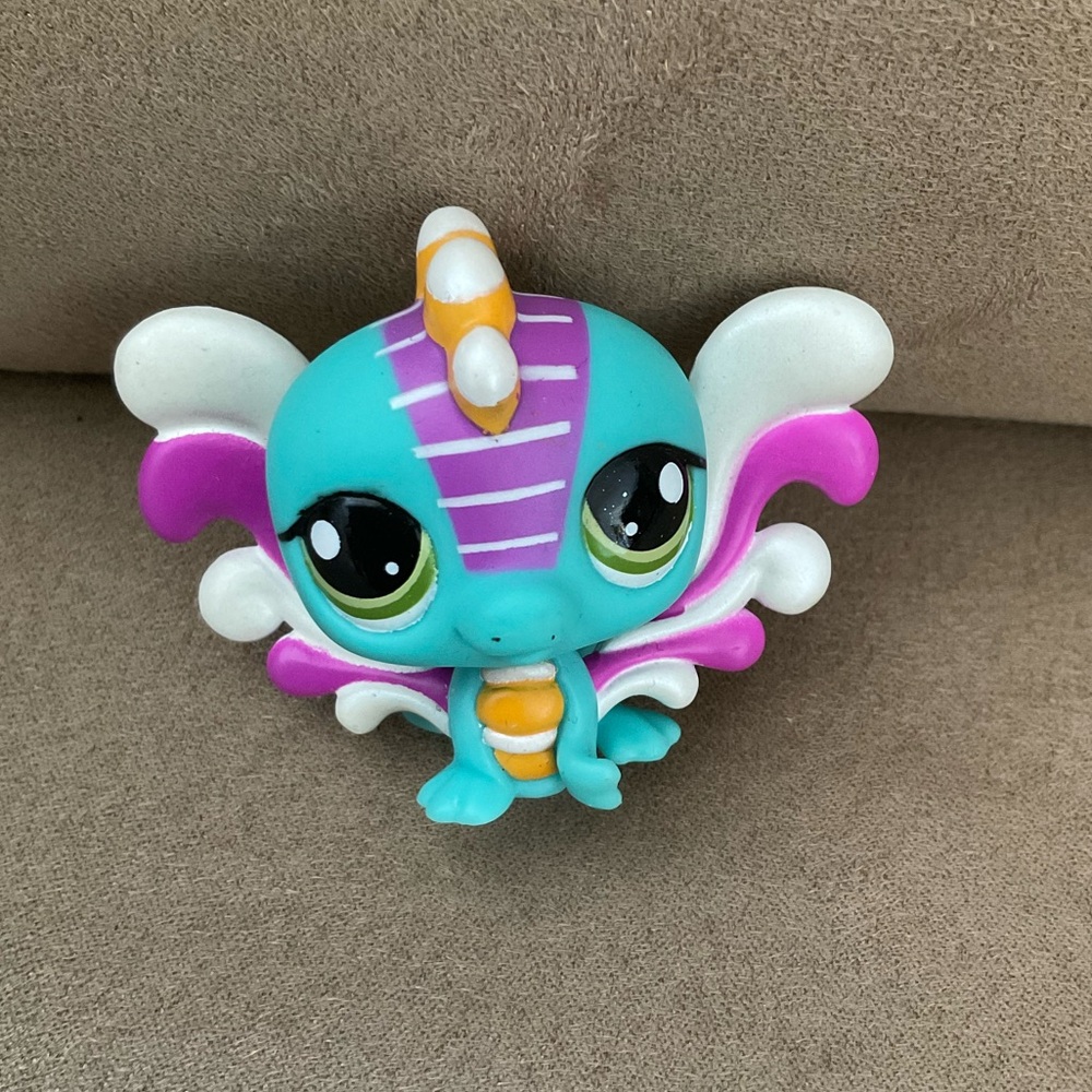 LPS#2720 Teal Purple Magical Fairy Creature